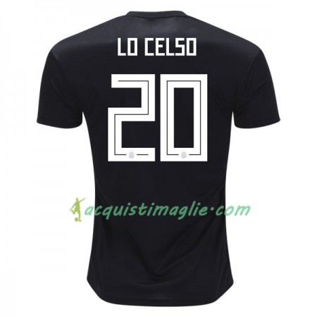 Divisa di Calcio Argentina Lo Celso 20 Trasferta Mondiali 2018